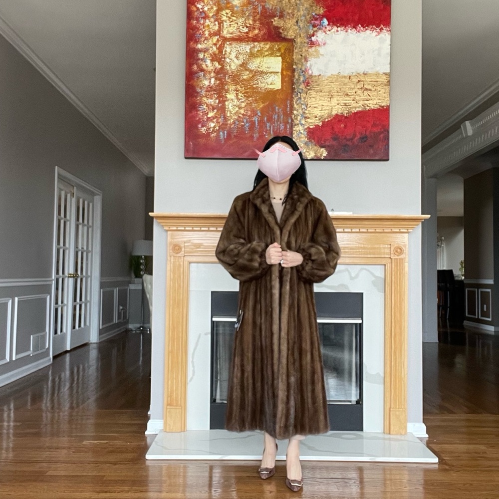 YSL Sable Color Mink Coat